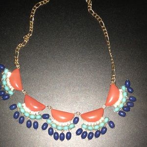 Multi colored Statement Necklace